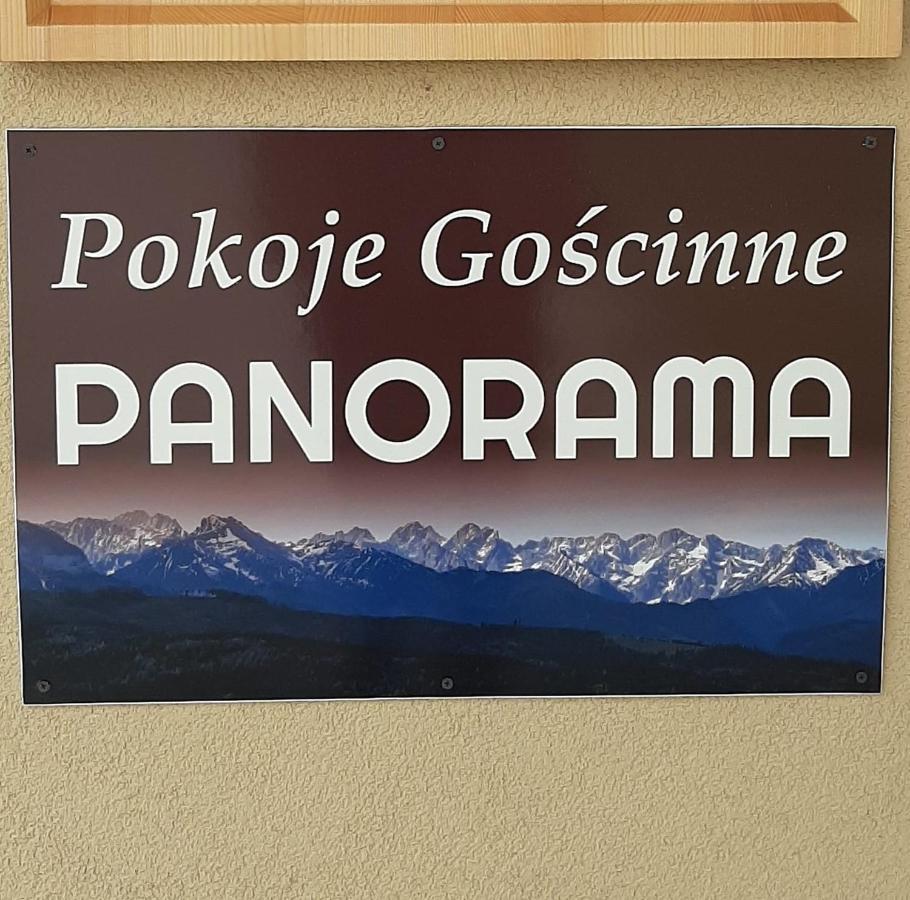 Pokoje Goscinne Panorama Rzepiska Exteriör bild